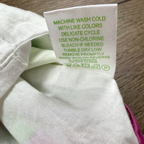 Lilly Pulitzer Women's Patchwork Strapless Cotton Dress Size 2 Summer, Preppy - Picture 6 of 10